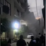 Moment South Delhi Building Collapsed Like A House Of Cards